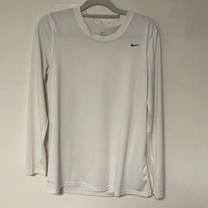 Nike Dri-Fit womens large white